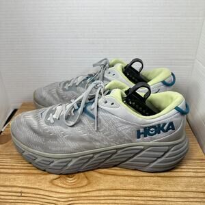 Hoka One One Gaviota 4 Shoes Mens Size 12D Gray Running Sneakers 1123198 HMBT